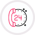 call icon - footer